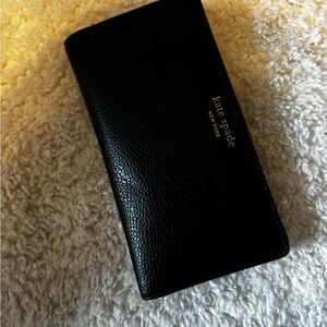 Kate Spade Black Leather Wallet